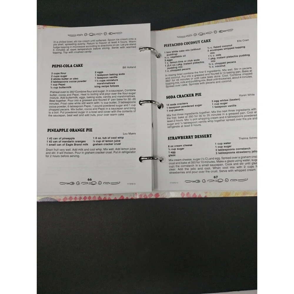Thyme in Morman Lake Arizona Kitchens Cookbook Fire Department Auxiliary 2010